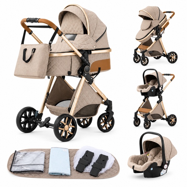 Dětský kočárek 3v1 | Luxury