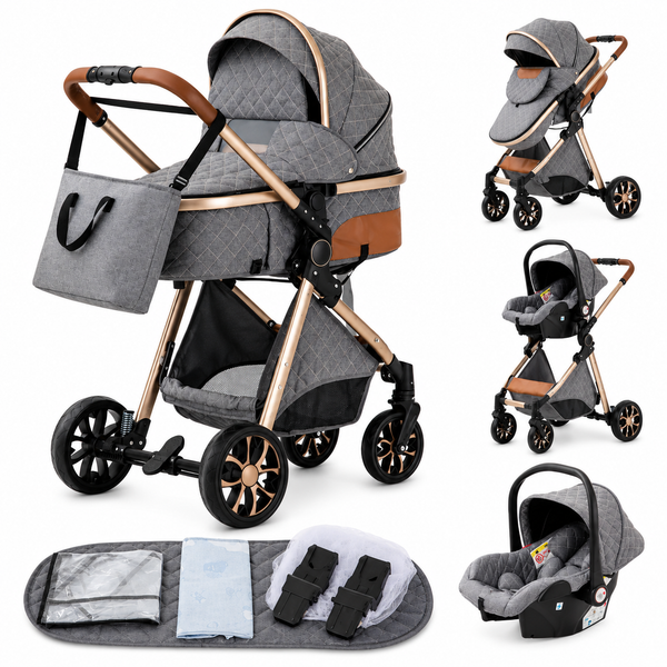 Dětský kočárek 3v1 | Luxury